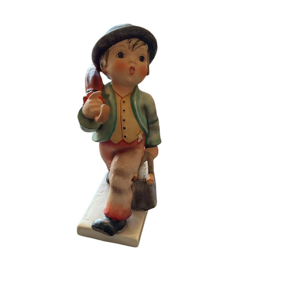 Vintage Hummel Goebel Figurine #11/0 "Merry Wanderer" TMK-6 W. Germany Ex Cond - Picture 4 of 7